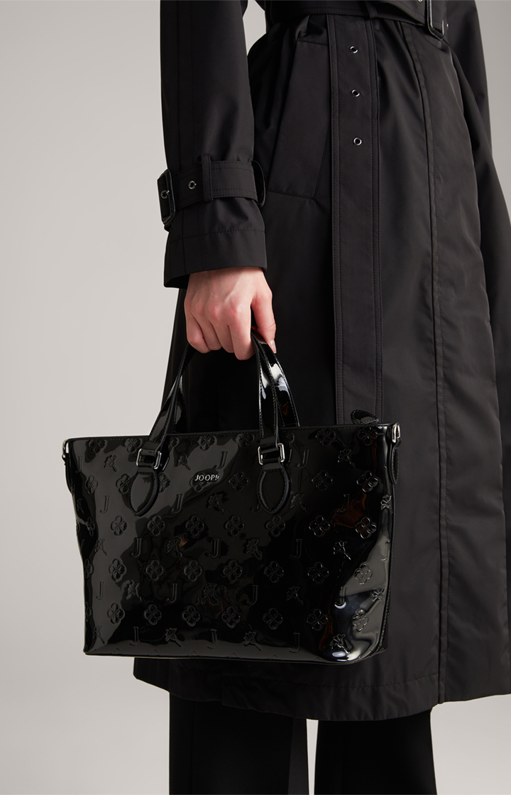 Handtasche Decoro Lucente Mariella in Schwarz