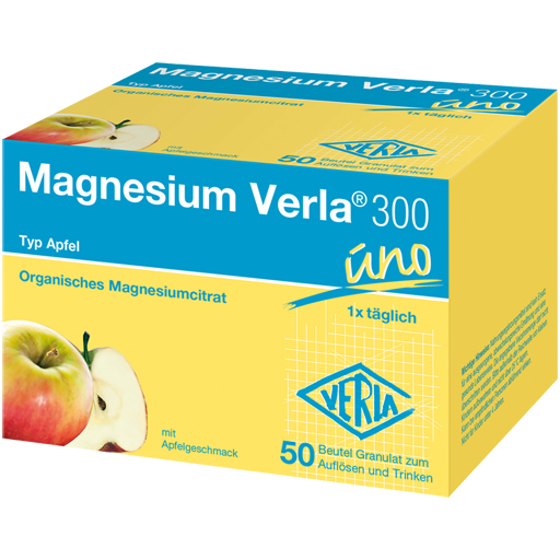 MAGNESIUM VERLA 300 Apfel Granulat  50 St  Granulat
