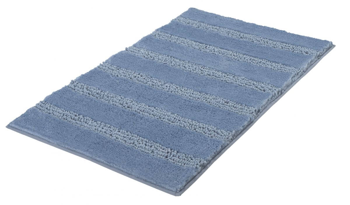 Badteppich Monrovia Stahlblau 60x100cm