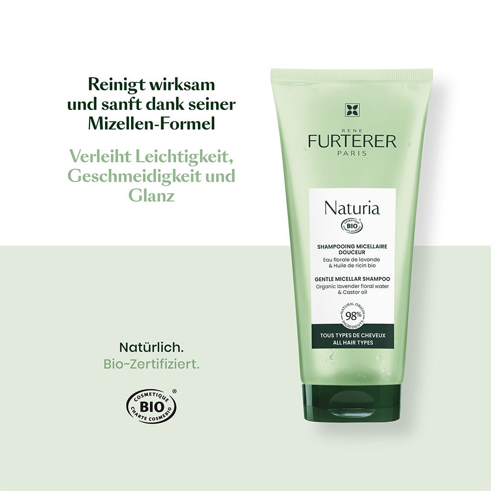 Rene Furterer Naturia Sanftes Mizellen Shampoo 200 ml