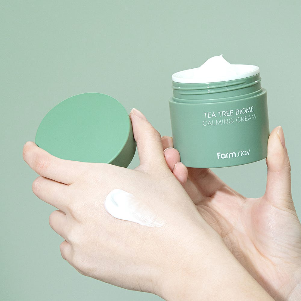 Farmstay Tea Tree Biome Calming Water Cream 80 ml
