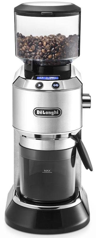 De'Longhi Kaffeemühle Dedica KG521.M, 150 W, Kegelmahlwerk, 350 g Bohnenbehälter, inkl. Siebträgeradapter