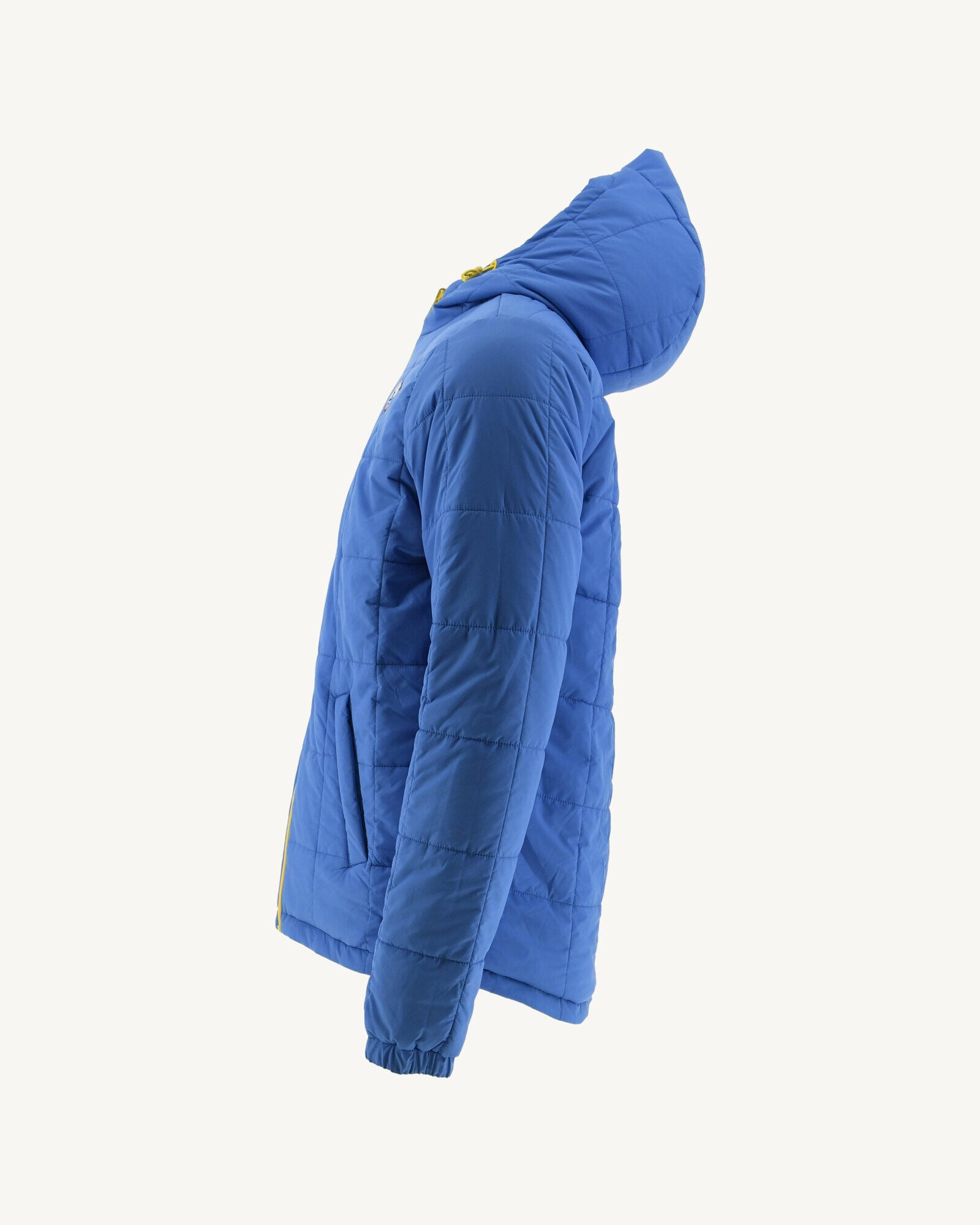 Doudoune Ultralight réversible à capuche Citron/Azur Vigo