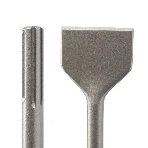 Toolnation CB04010 SDS Max Flachmeißel, Breite 80 mm, Länge 300 mm