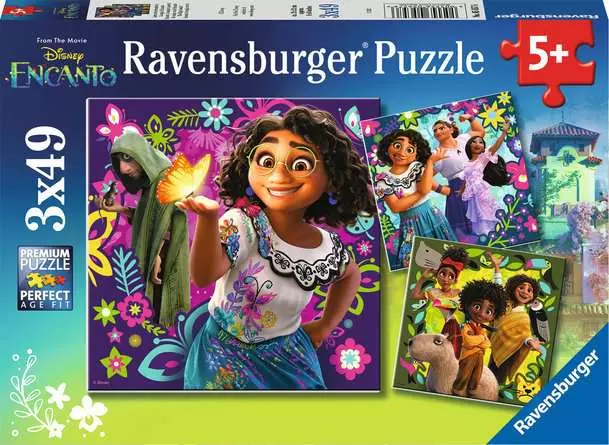 Kinderpuzzle ab 5 Jahren - Lasst euch verzaubern! - 49 Teile