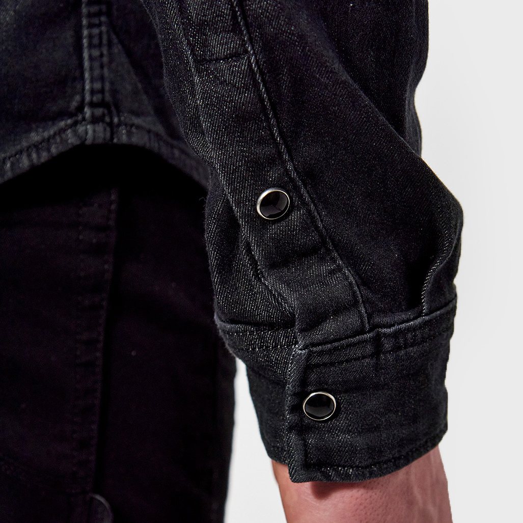 DIEGO  Chemise en jean cintrée Homme brut