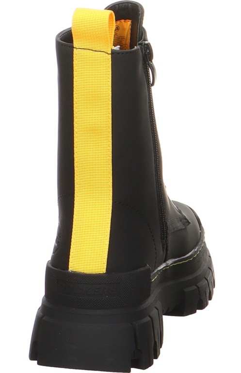 DOCKERS Winterstiefel schwarz