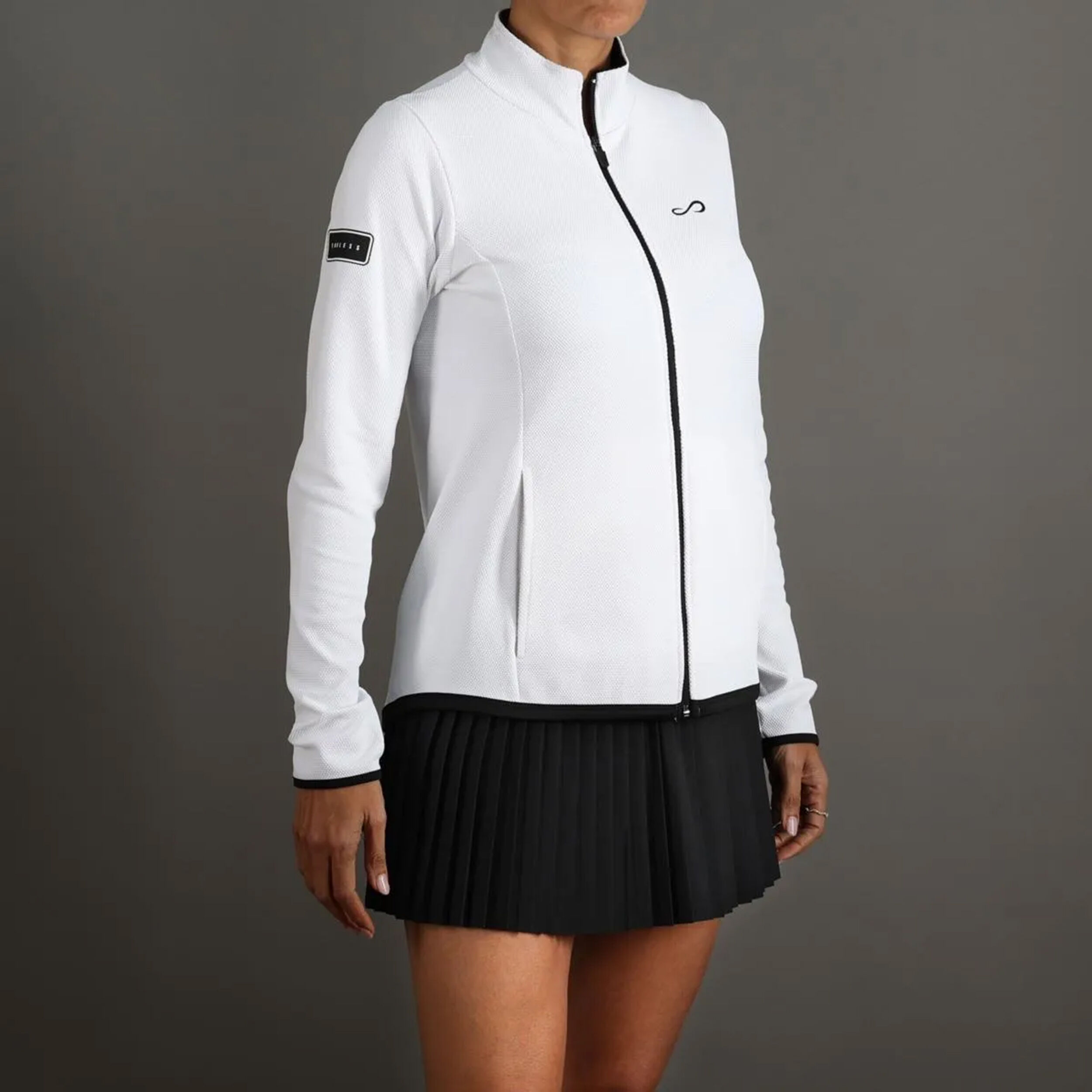 Lithe Trainingsjacke Damen - Weiß
