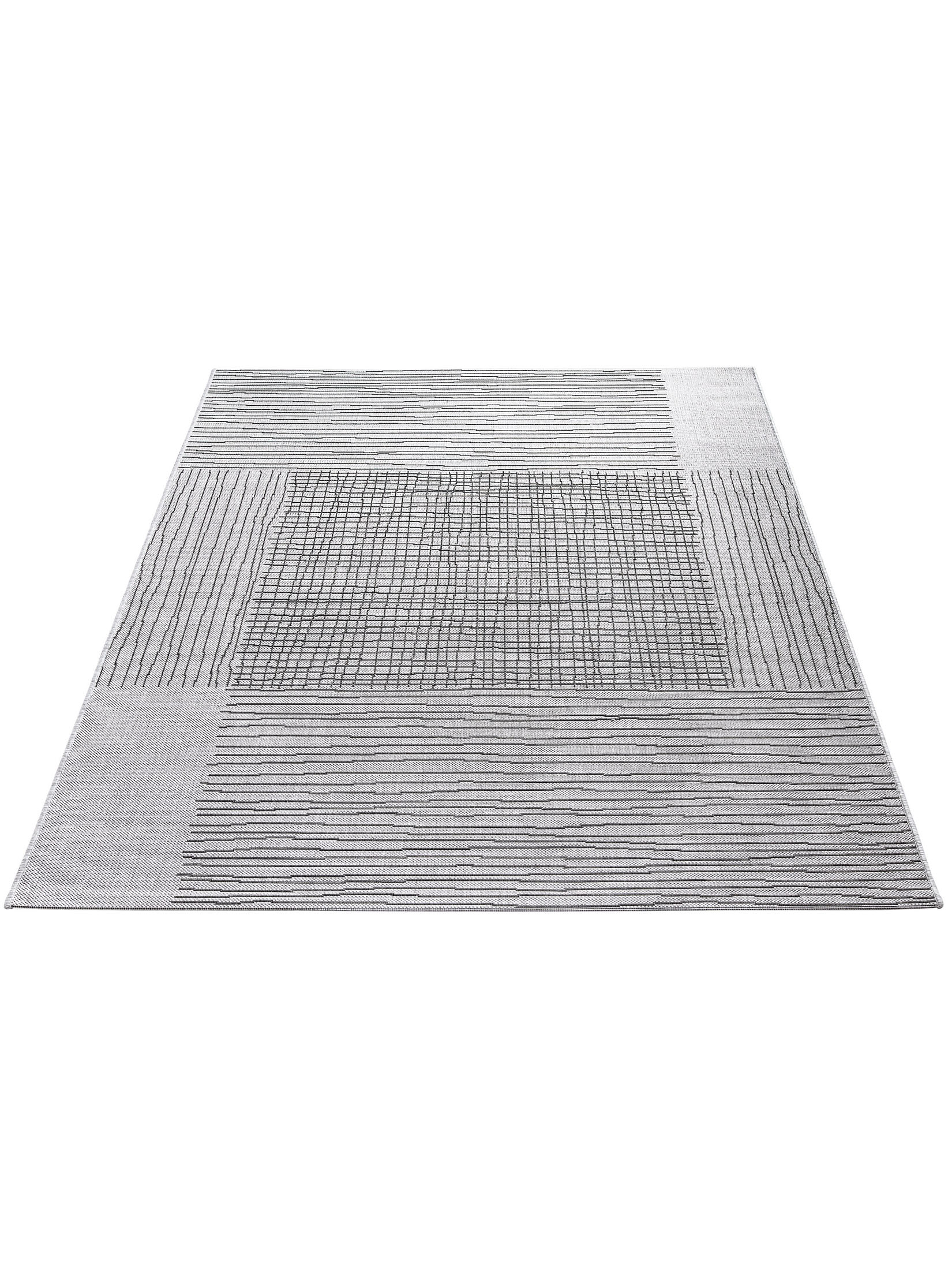 Borgsum Moderner Teppich, Grau