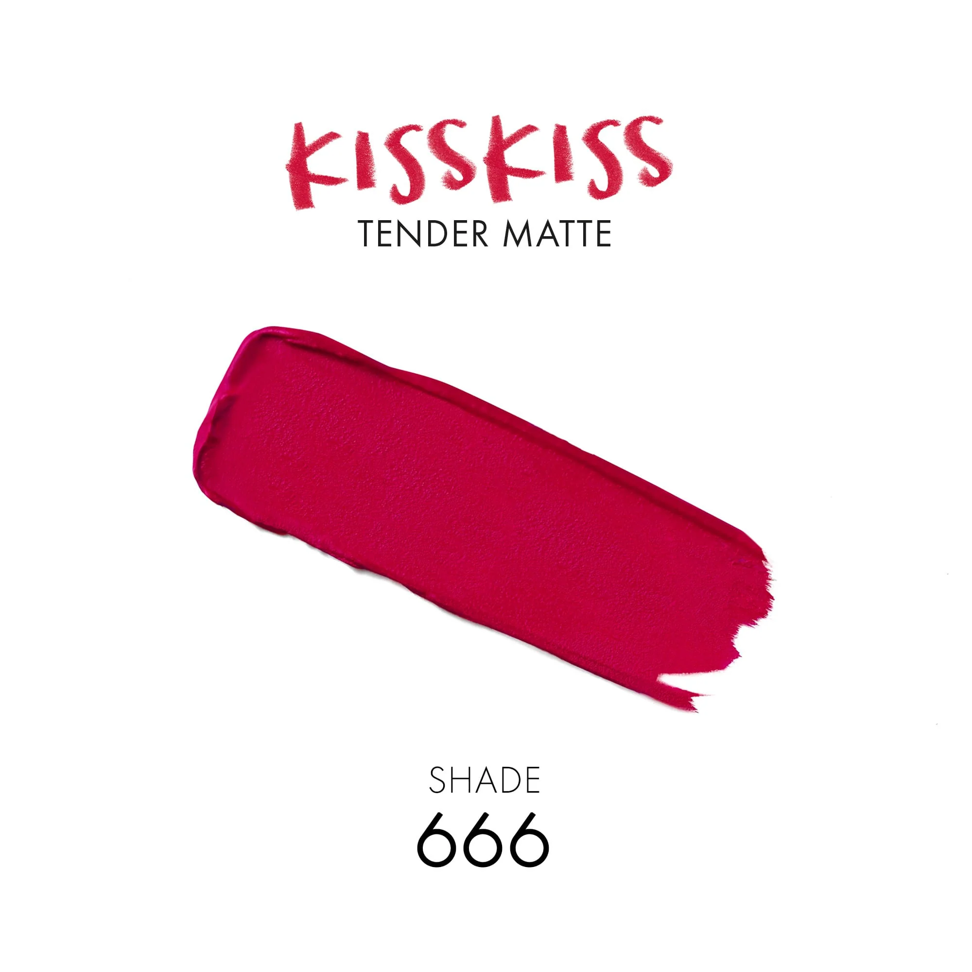 Lips KissKiss Tender Matte - Matte lippenstift, lippenstift