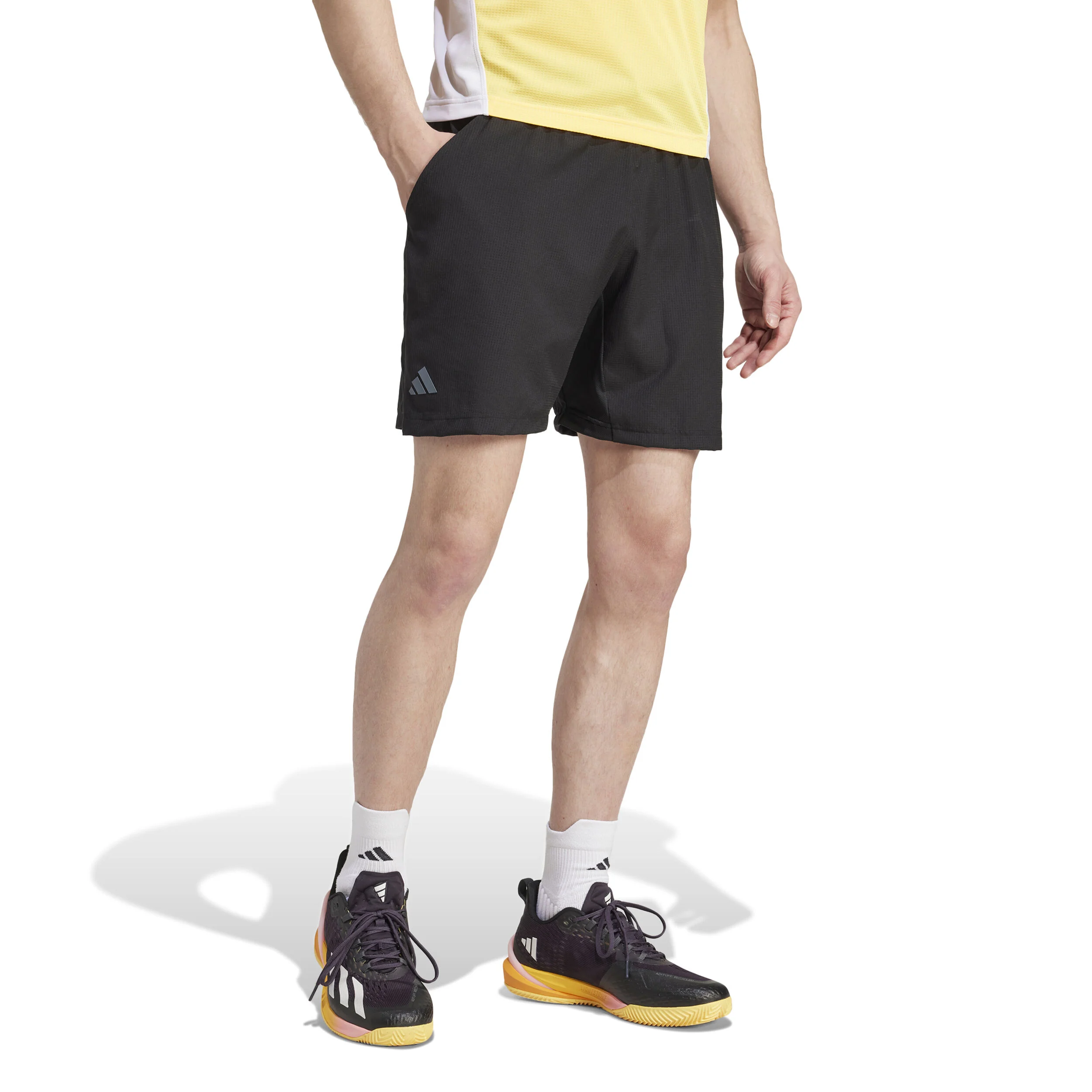 Short&Tigth Set Shorts Herren - Schwarz, Orange
