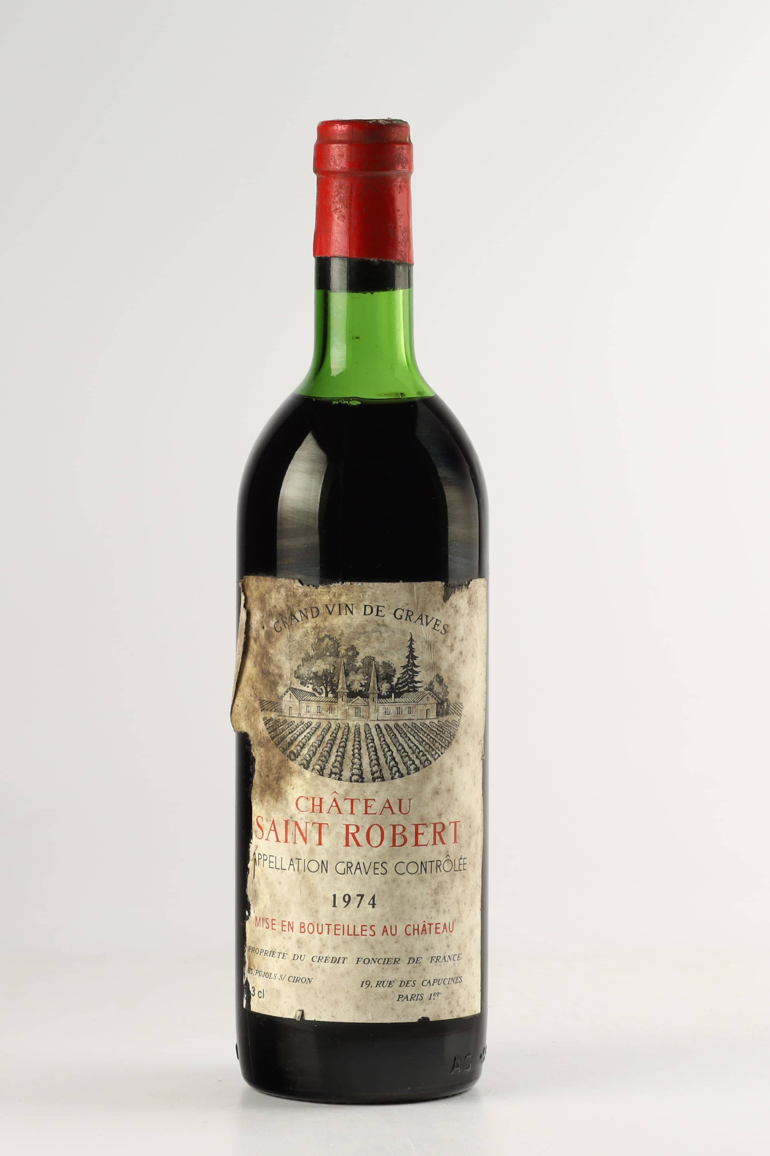 Château Saint Robert 1974, Graves