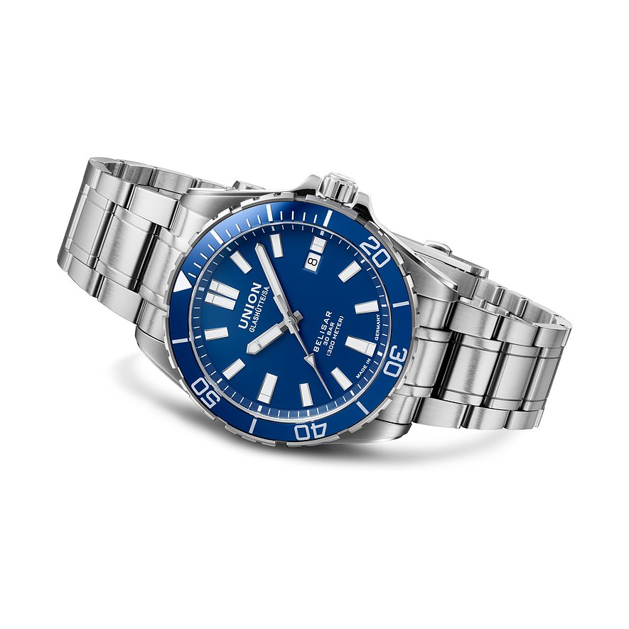 Union Glashütte Herrenuhr Belisar Datum Sport Pro