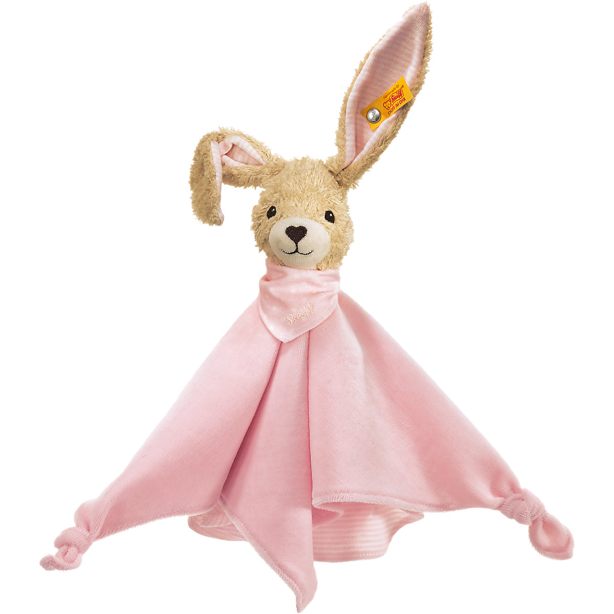 Hoppel Hase Schmusetuch, 28 cm