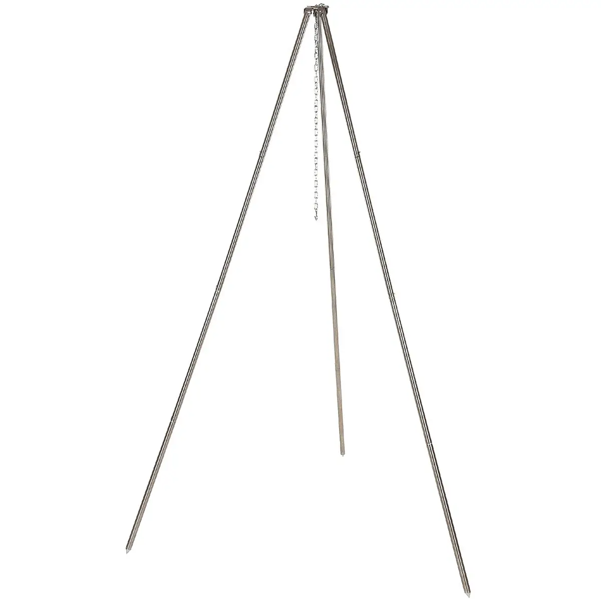 Dreibein mit Kette und Haken, 1,90 m