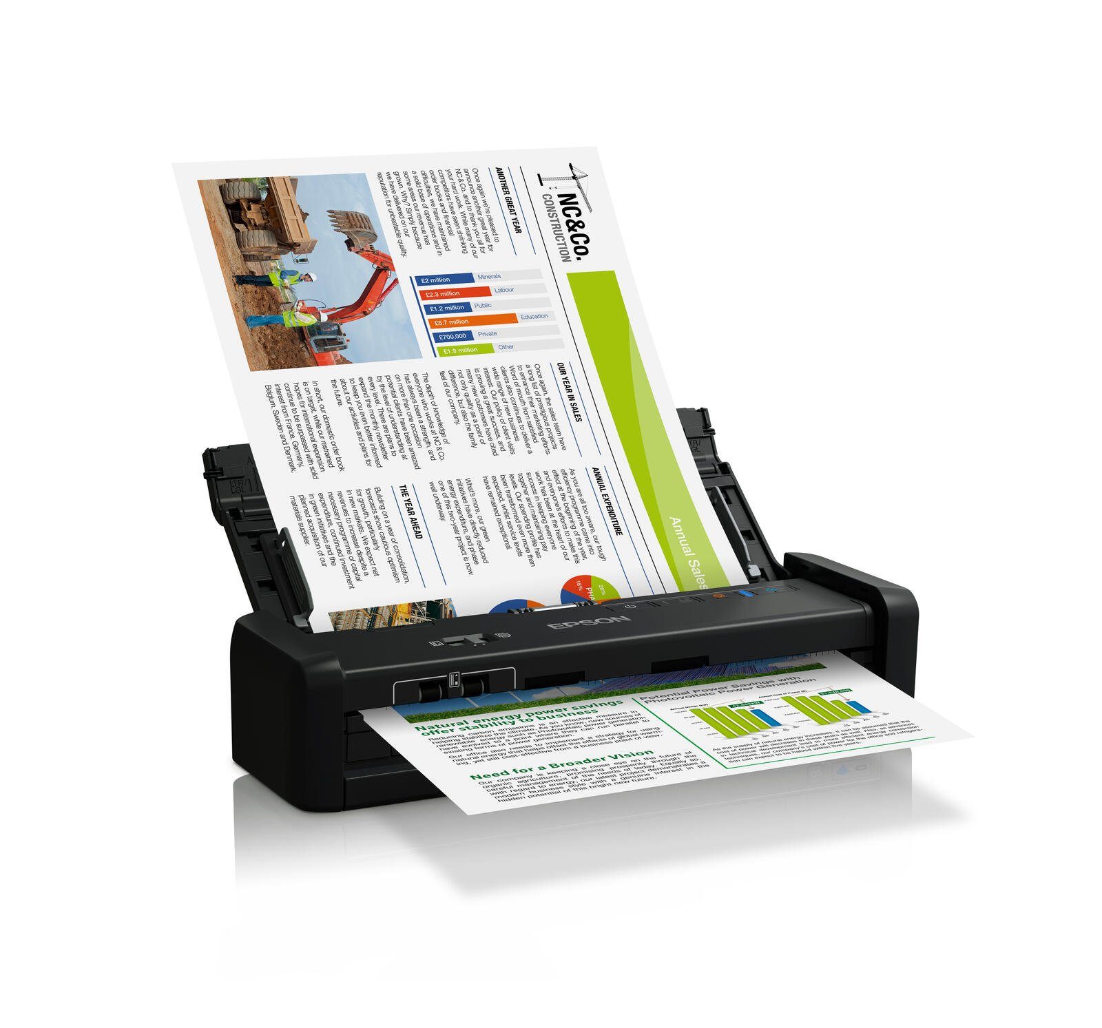 Epson Epson DS-360W Scanner, (WLAN)