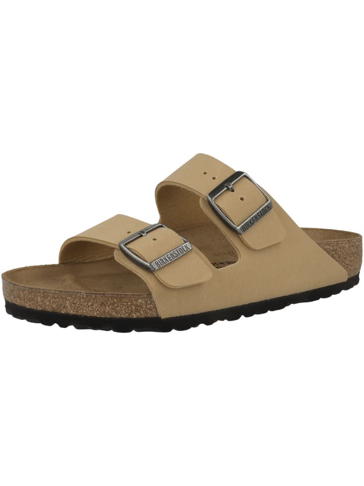 Birkenstock Sandale Arizona Birko-Flor Nubuk normal in hellbraun günstig kaufen