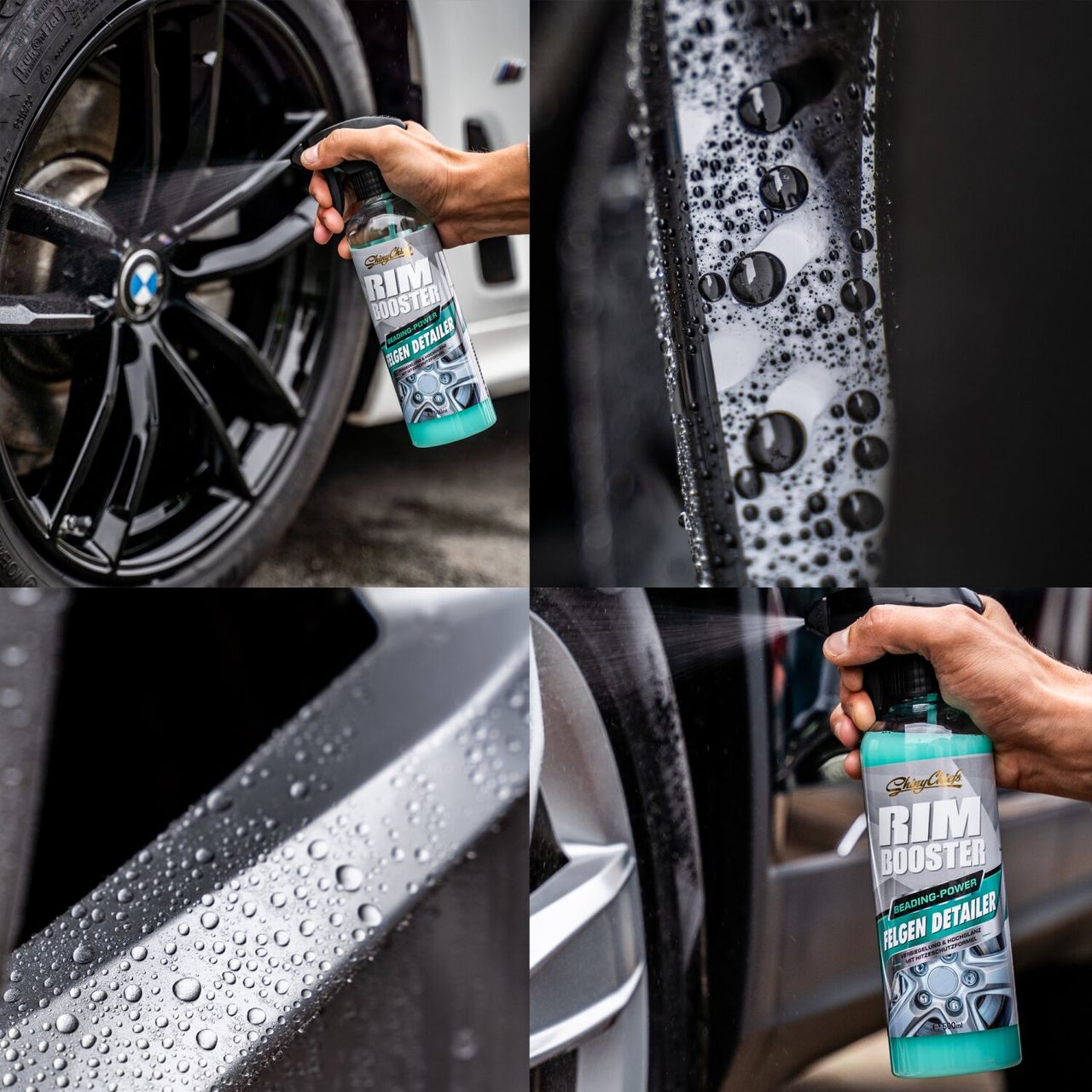 ShinyChiefs RIM BOOSTER - FELGEN DETAILER Felgen-Detailer mit extra starkem Schutz vor Neuverschmutzung 500ml