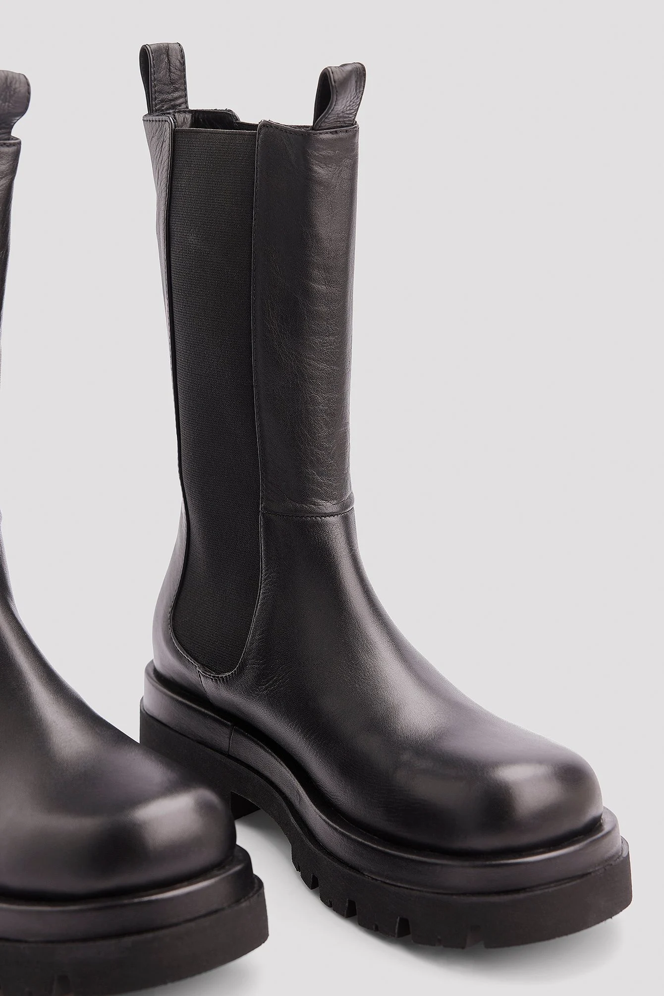 Leder-Stiefeletten
