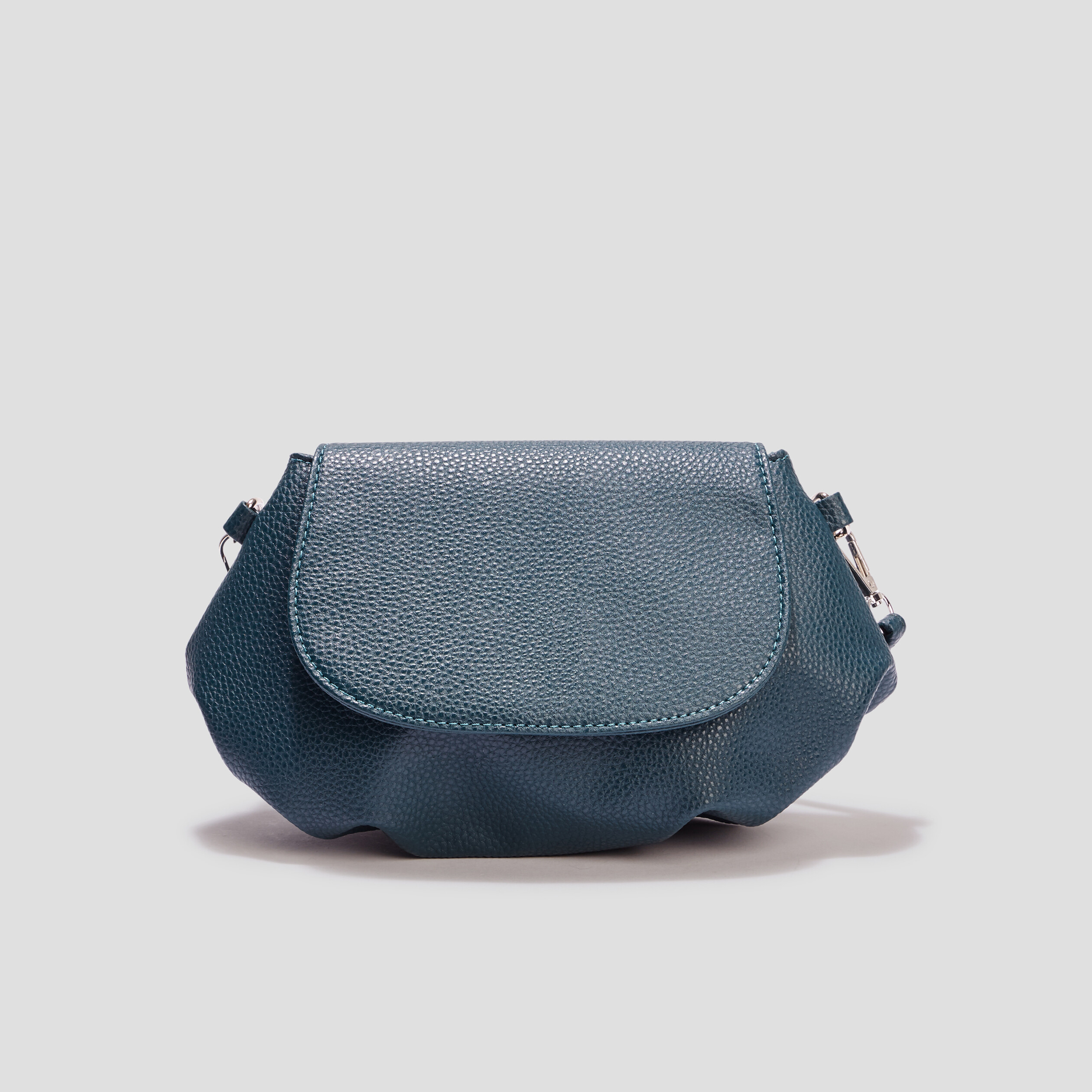 Sac besace bleu canard femme | La Halle