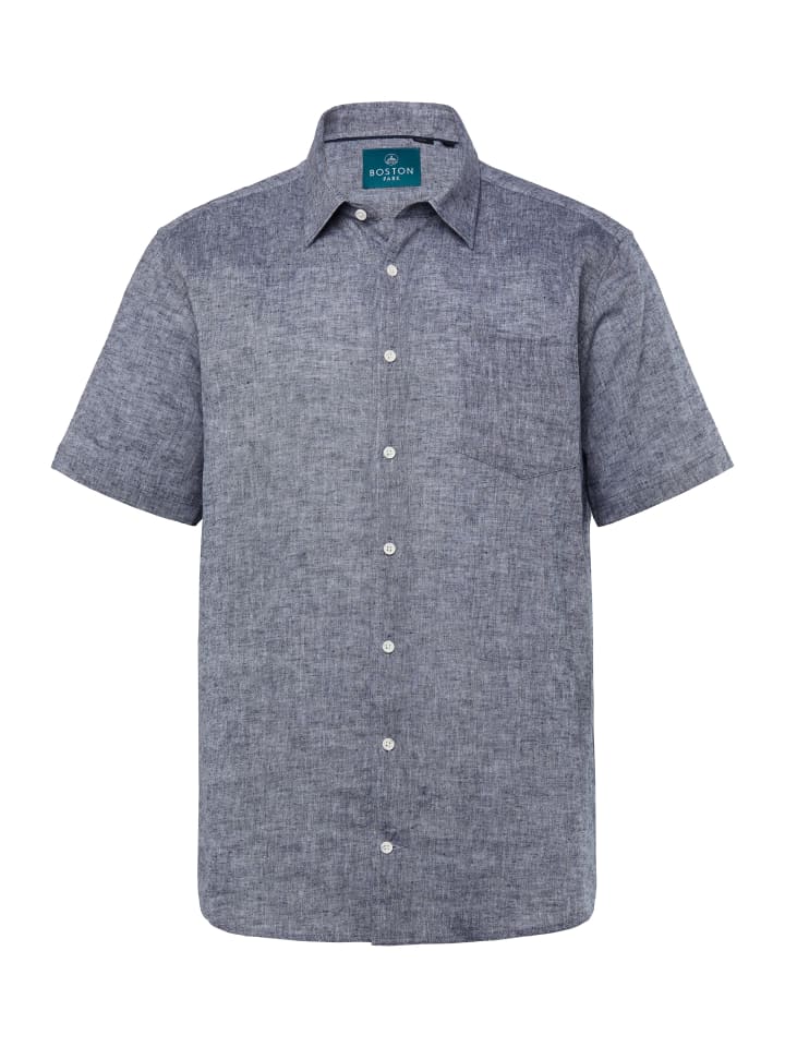 Boston Park Hemd in navy blau günstig kaufen
