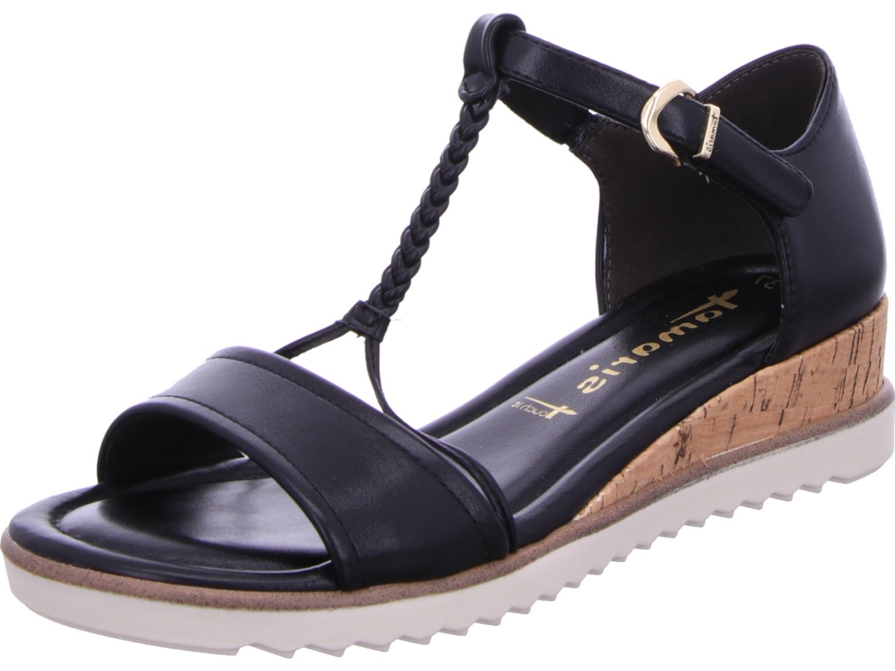 TAMARIS Klassische Sandalen schwarz