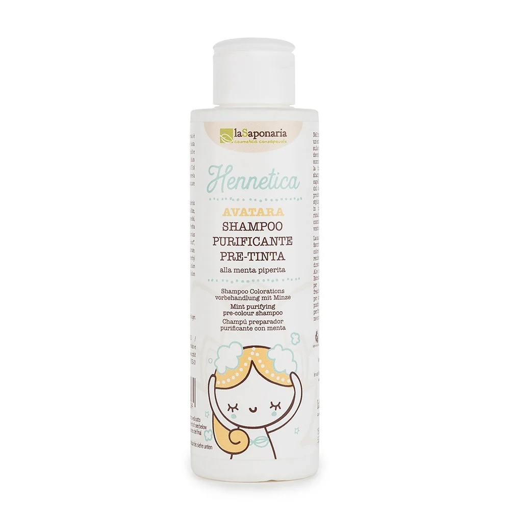 Hennetica Avatara Pre-Tin Shampoo - Rensende Shampoo, Farvebeskyttende Shampoo