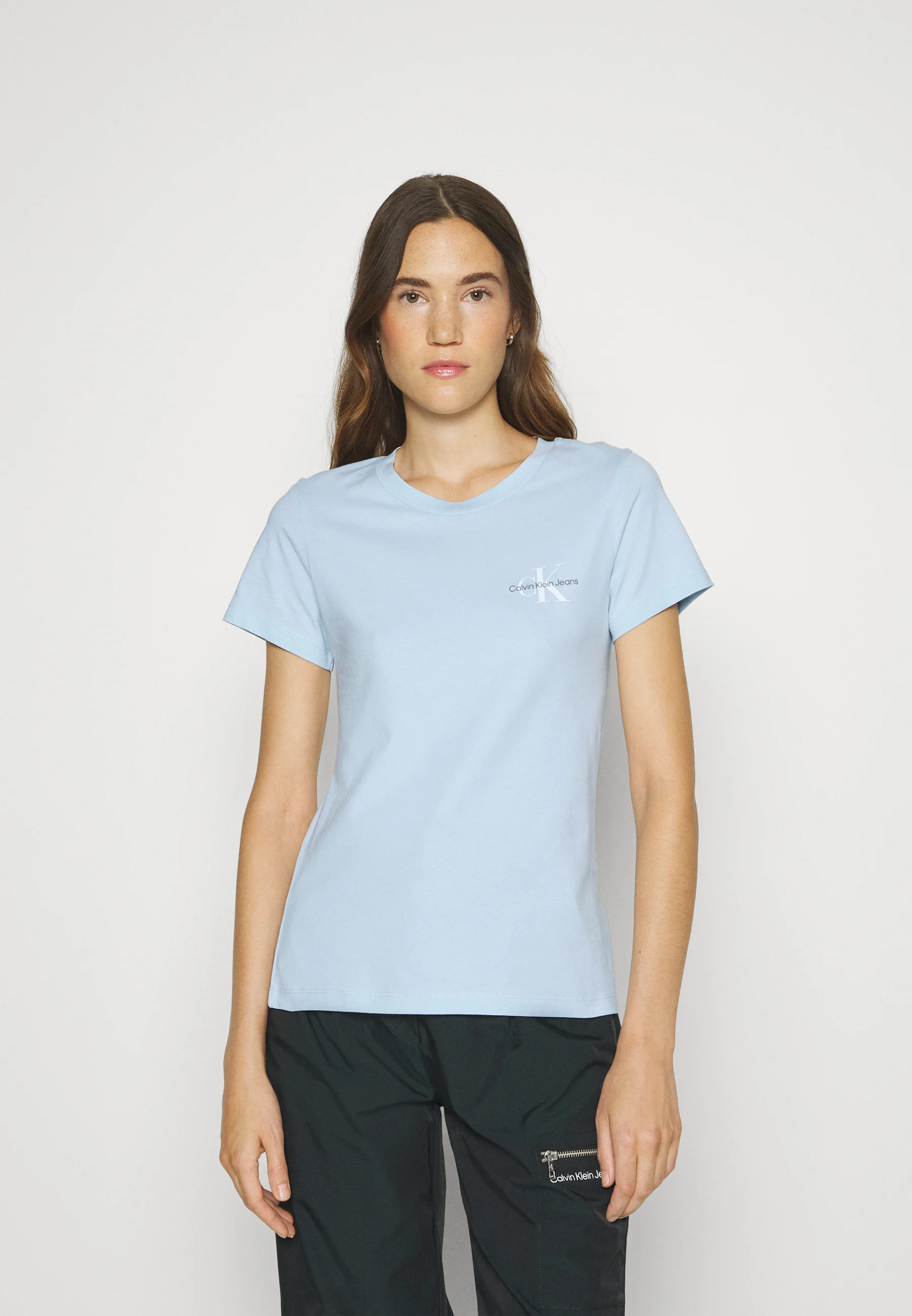 Calvin Klein Jeans MONOLOGUE SLIM TEE PACK DE 2 - Camiseta básica