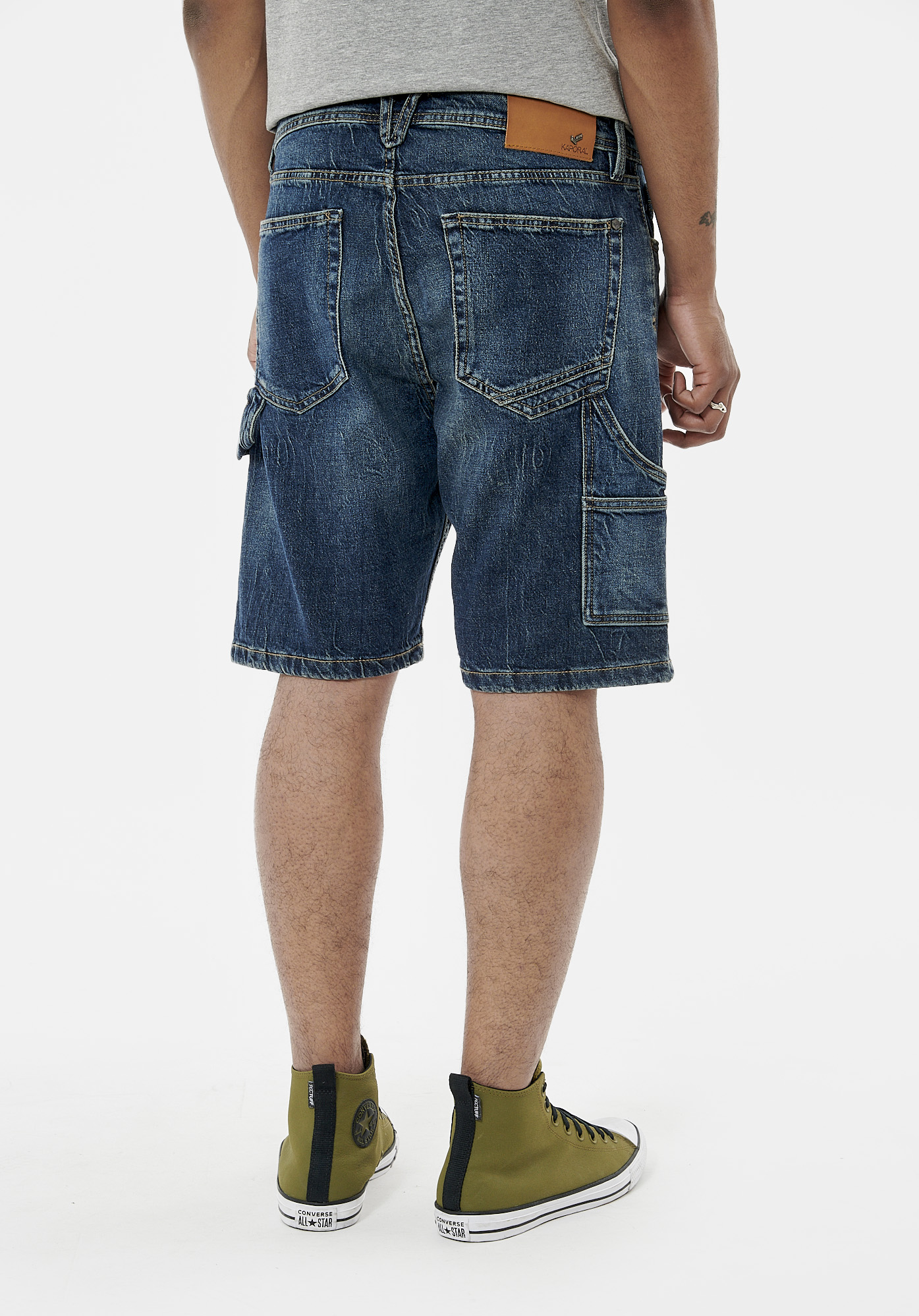 EMRIK  Short en jean loose homme
