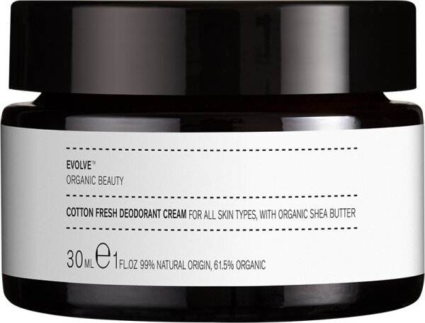 Evolve Organic Beauty Cotton Fresh Deodorant Creme
