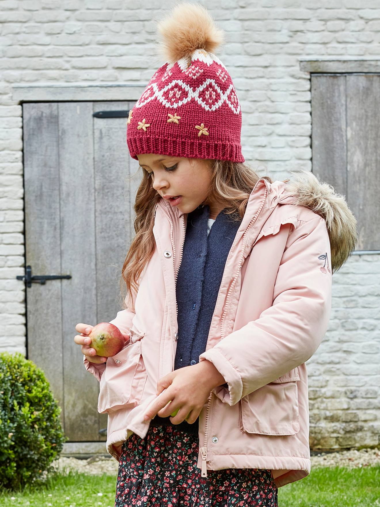 Parka 3 en 1 fille hiver encre