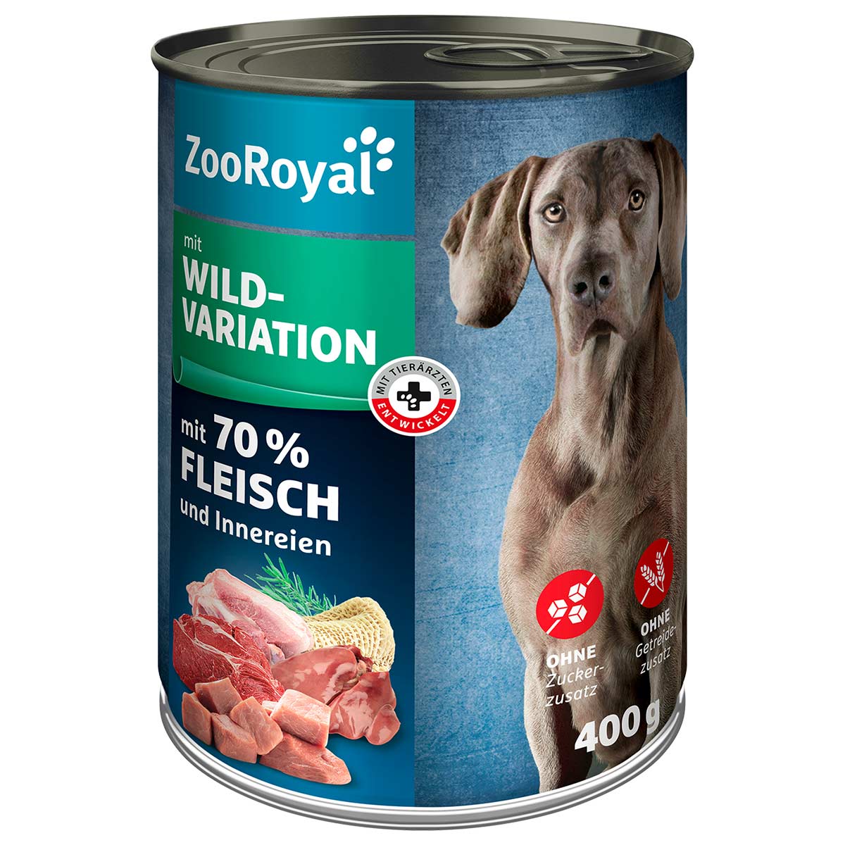 ZooRoyal Hunde-Nassfutter mit Wildvariation kaufen