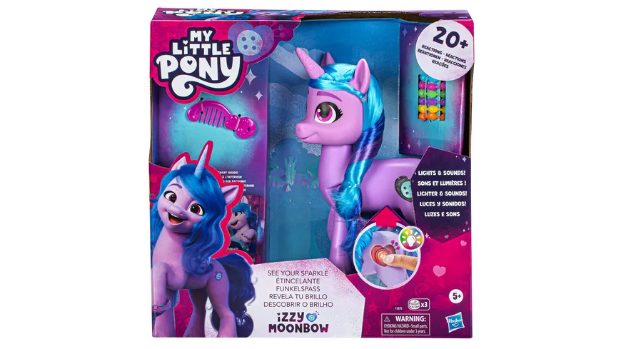 Hasbro - My Little Pony Funkelspaß Izzy Moonbow