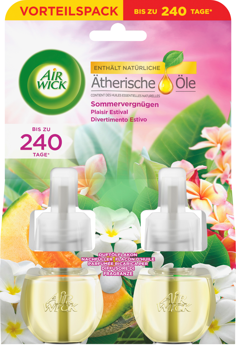 Lufterfrischer Duftstecker Sommervergnügen Nachfüllpack, 38 ml