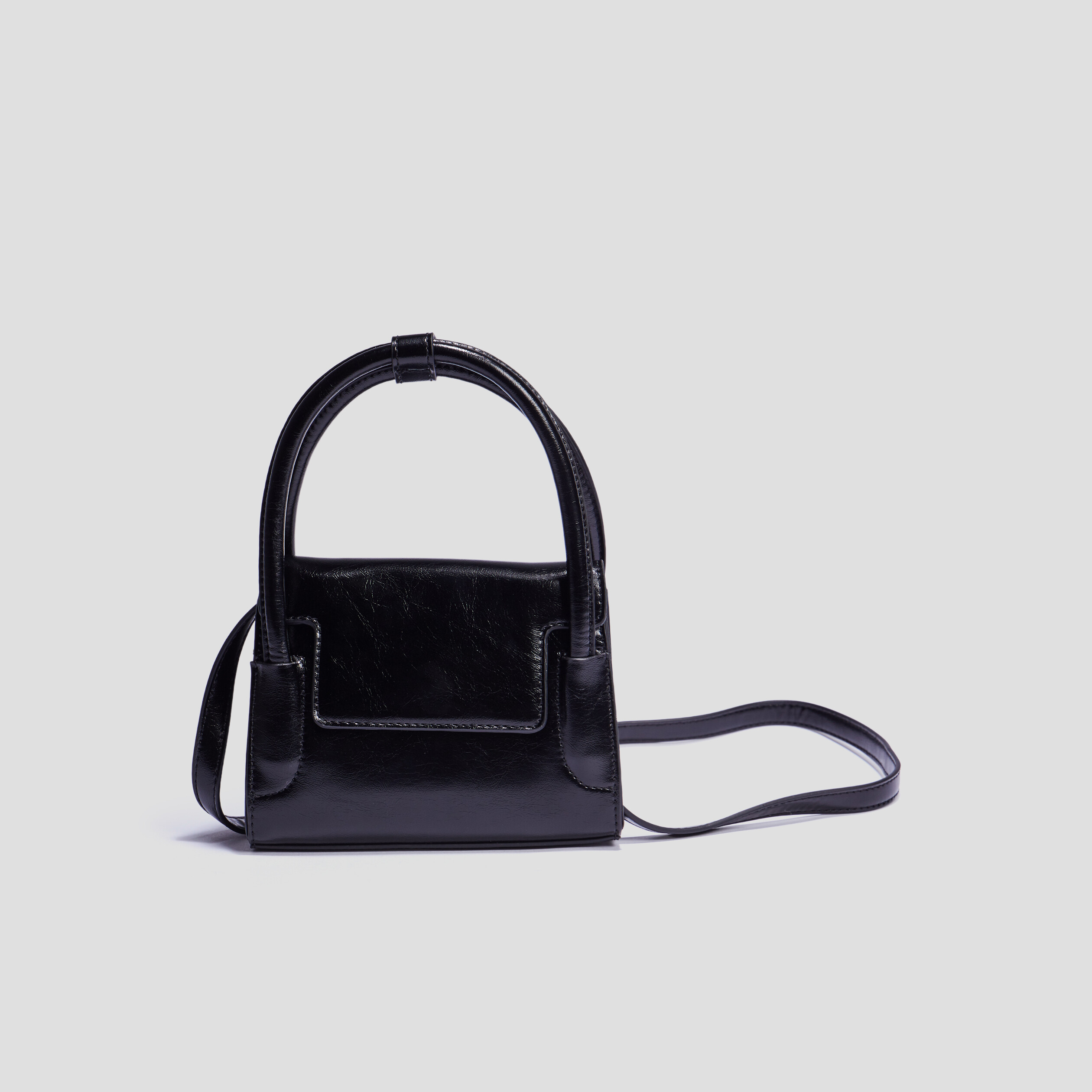 Sac à main en bandoulière noir femme | La Halle