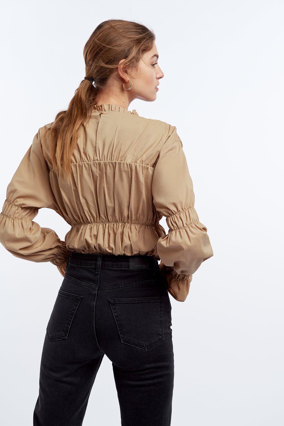 Beatrice puff sleeve blouse