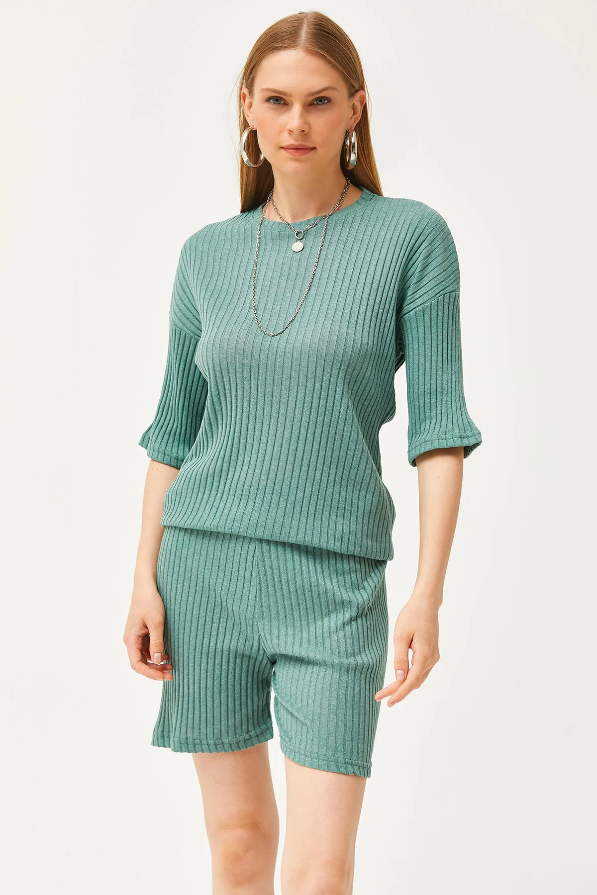 Olalook  Zweiteiler - Grün - Oversized