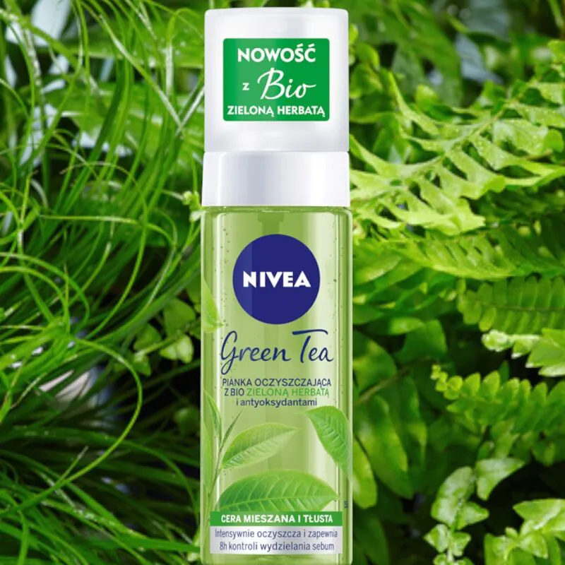 Nivea žaliosios arbatos valomosios putos
