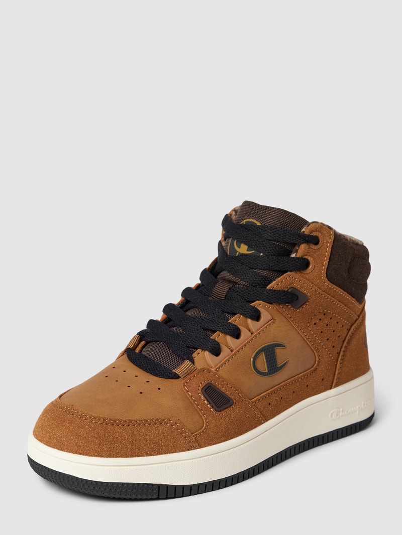 Sneaker mit Label-Details Modell 'WINTERIZED' in camel