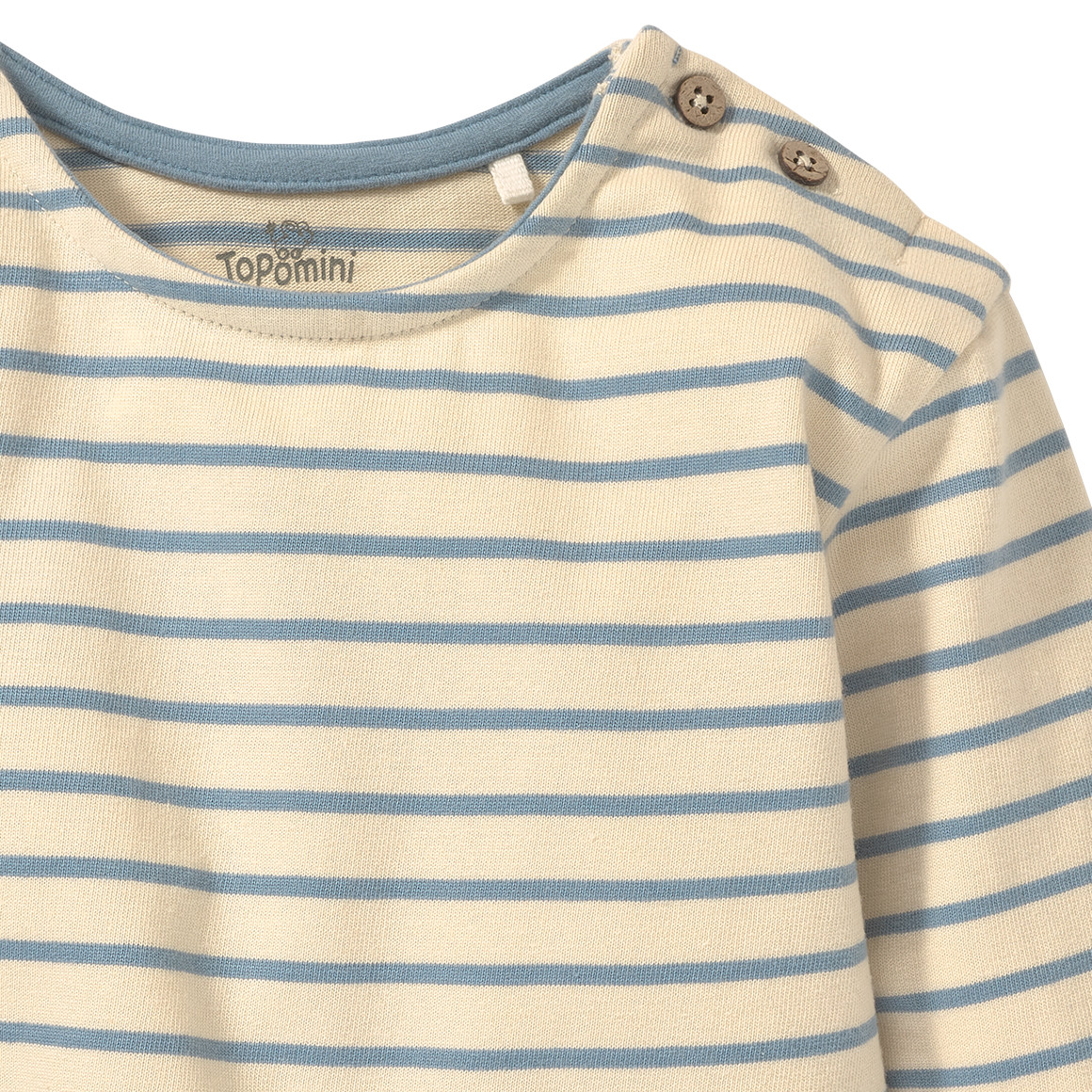 Newborn Langarmshirt aus Bio-Baumwolle