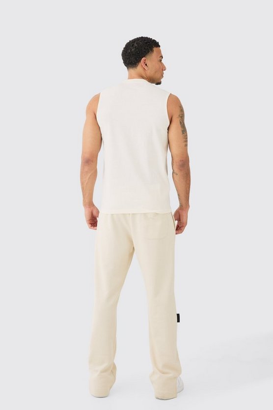 Slim-Fit Colorblock Tanktop