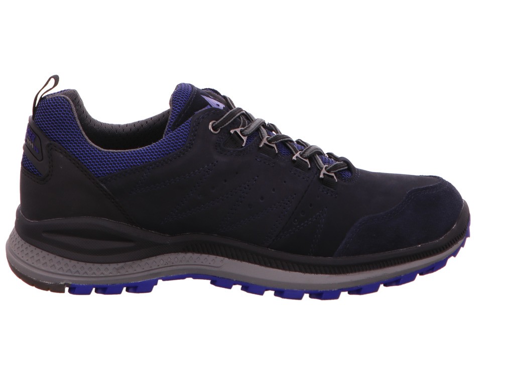 MEPHISTO Freizeit Schnürer blau Rake Off Tex