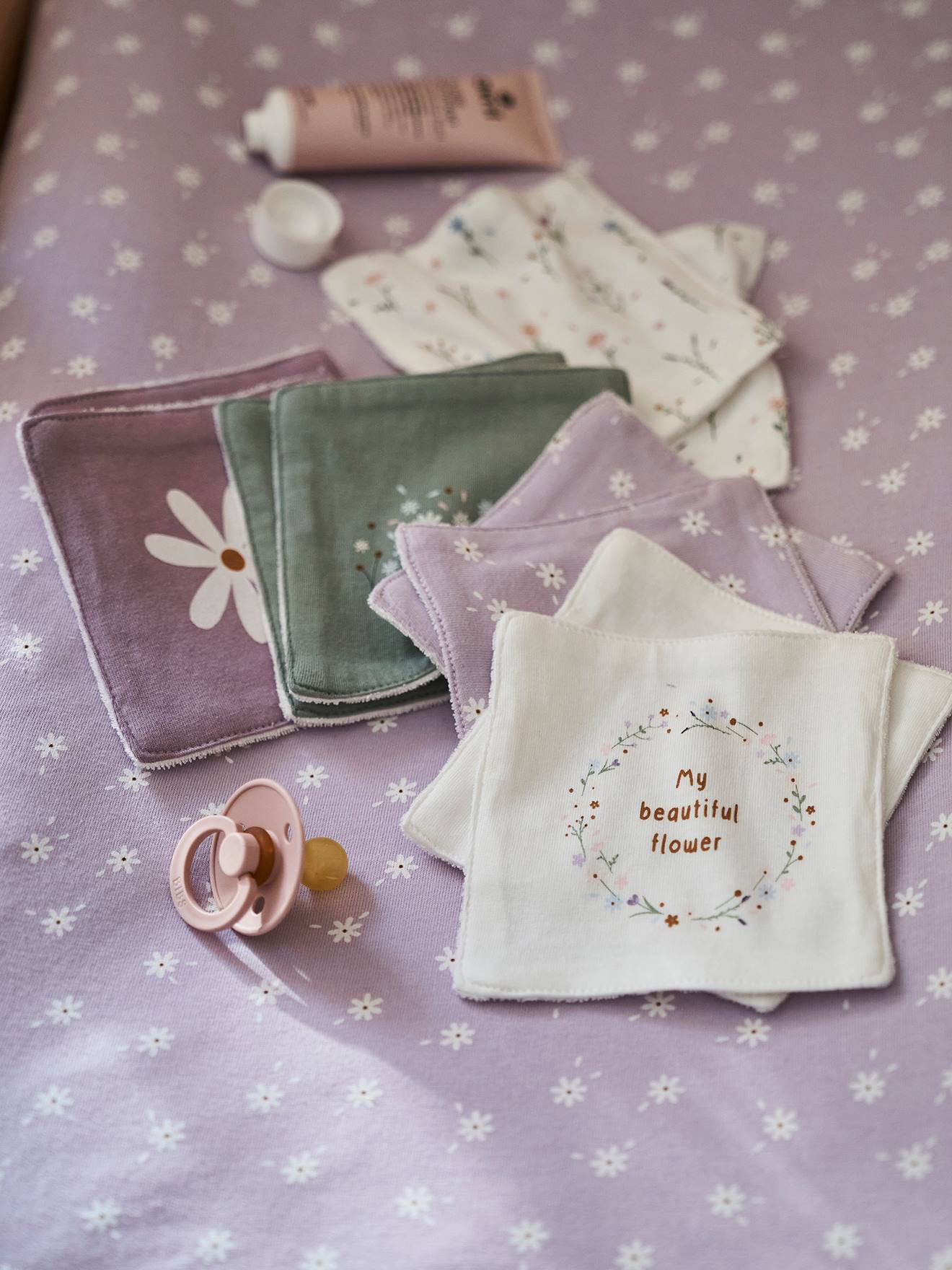 Lot de 10 lingettes lavables grenier