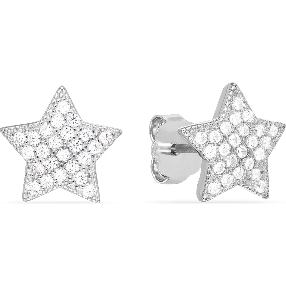 FAVS Boucles d'oreilles à fermoir à poussette 925 Argent Boucles d'oreilles