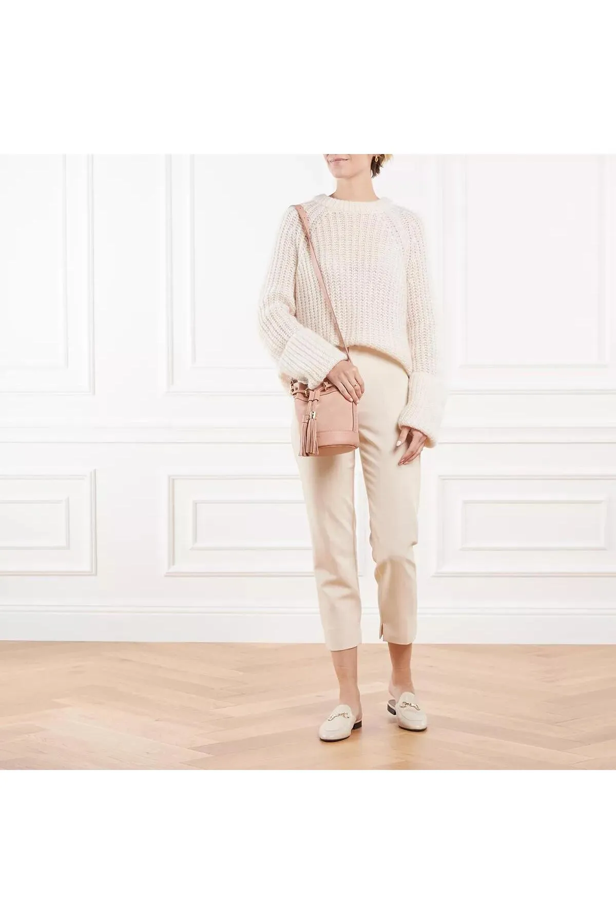 See by Chloé  Umhängetasche Leder Kaffee Rosa