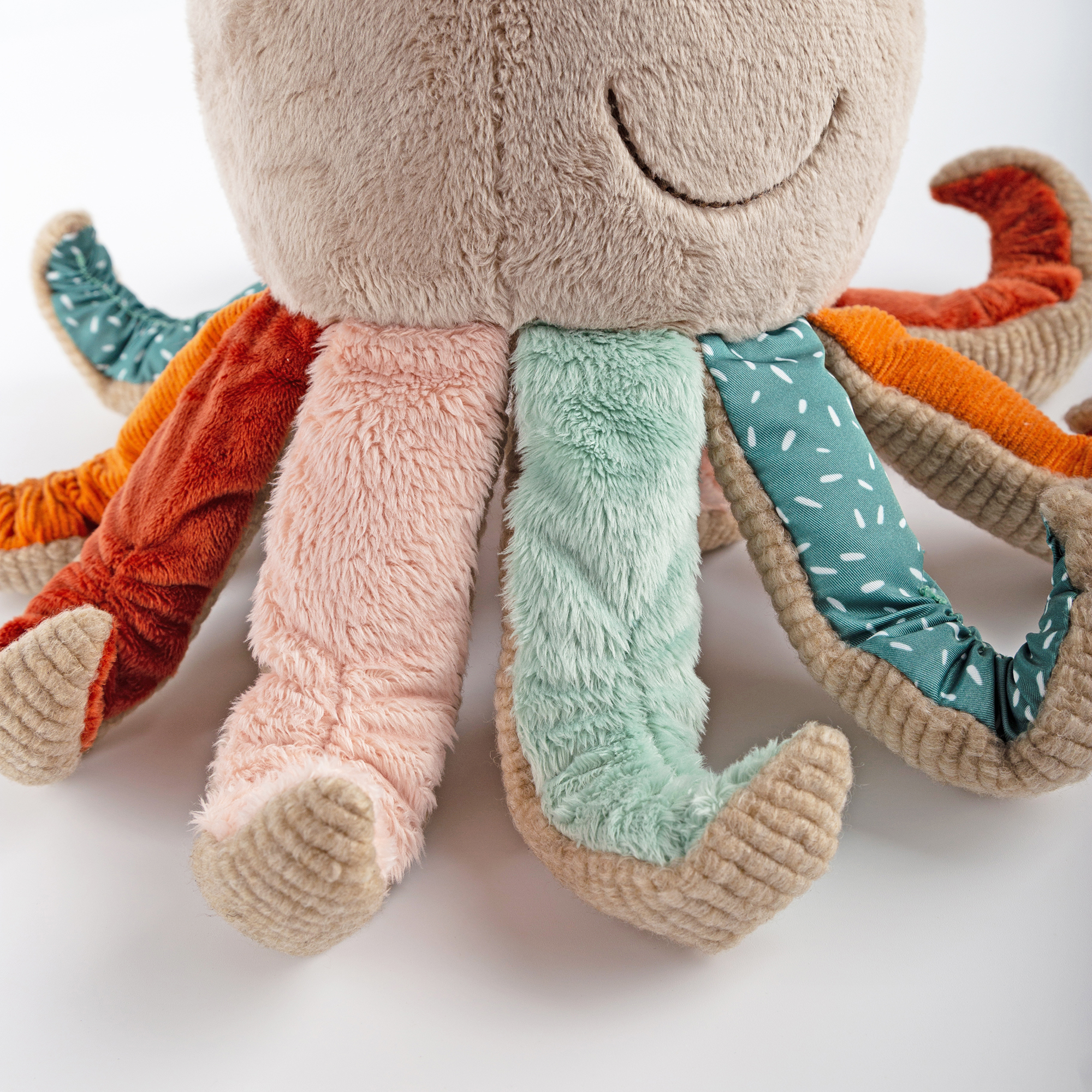 Kuscheltier Octopus, Patchwork Sweety