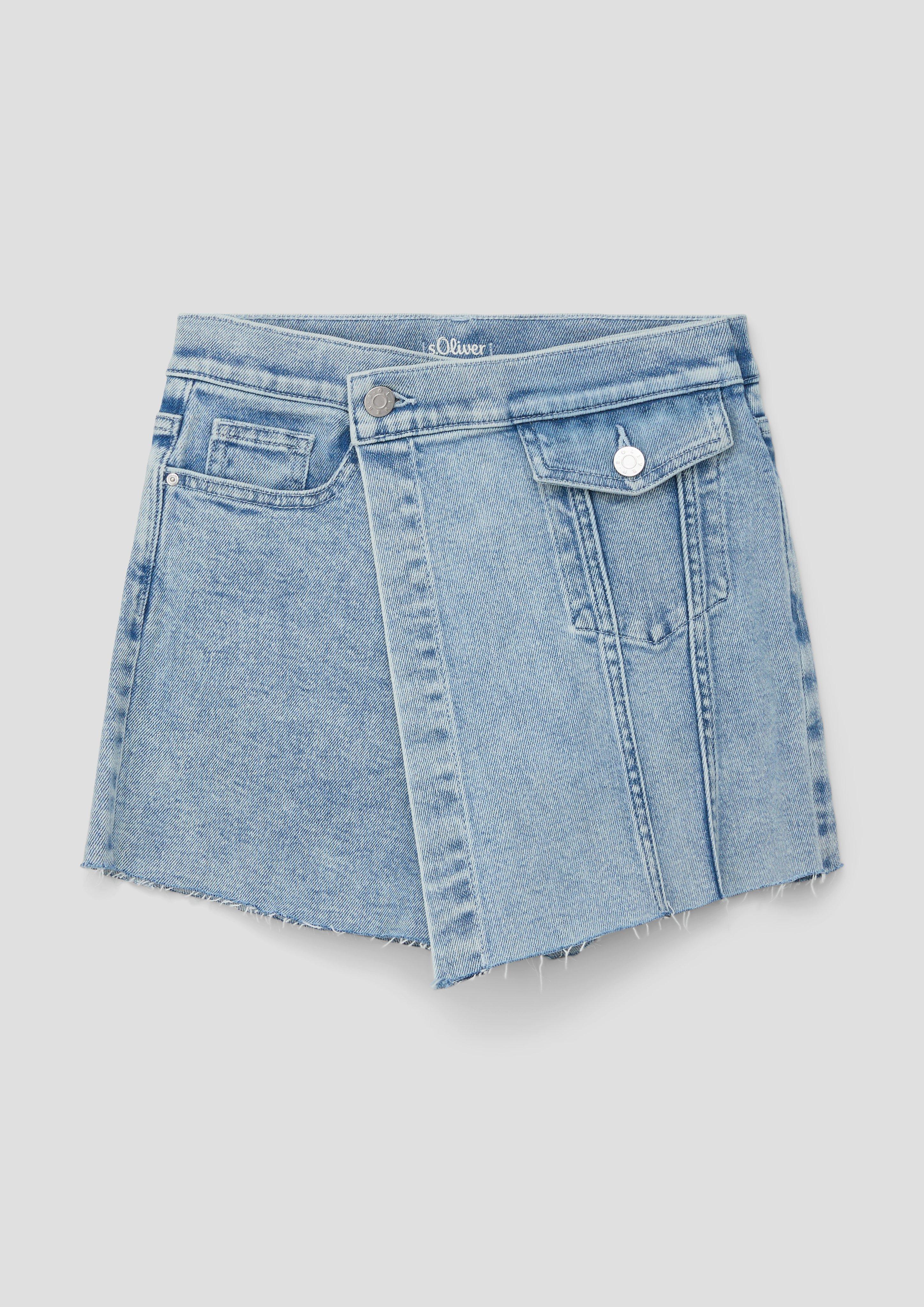 Hosenrock aus Denim im Skort-Stil  2142454-51Z7