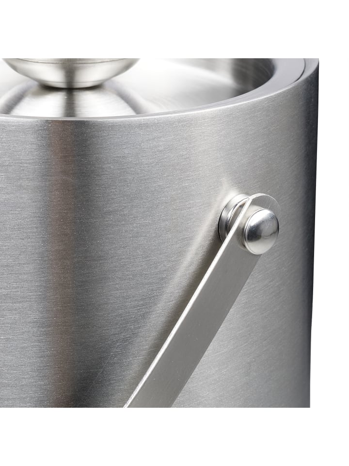 relaxdays Eiswürfelbehälter in Silber - 1,5 Liter günstig kaufen onesize