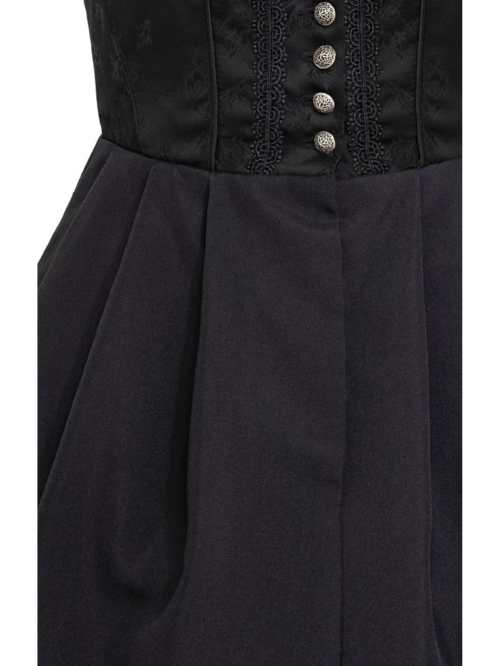Gwandler Dirndl SYLVI in schwarz günstig kaufen