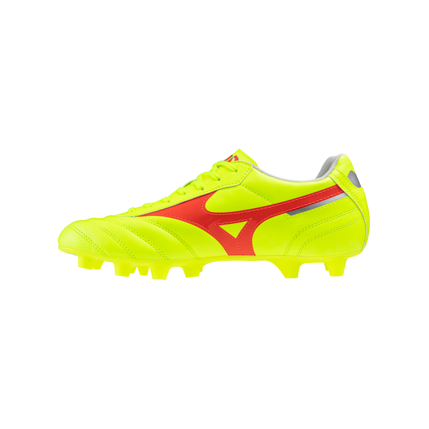 Mizuno Morelia II Club FG Dyna Gelb Rot Silber F45
